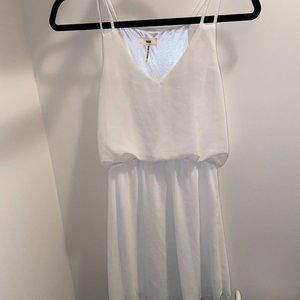 Tobi Strap White Dress